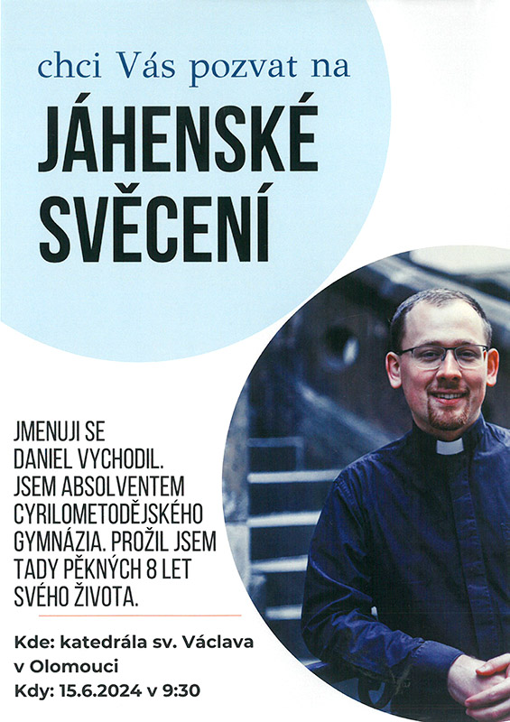 daniel vychodil jahenske sveceni