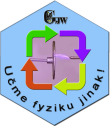 ucme fyziku jinak logo